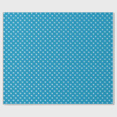 薄モダン色の白カスタムモノグラム模様 ラッピングペーパー (フラット)