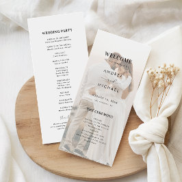 薄モダン色の透明写真結婚の プログラム