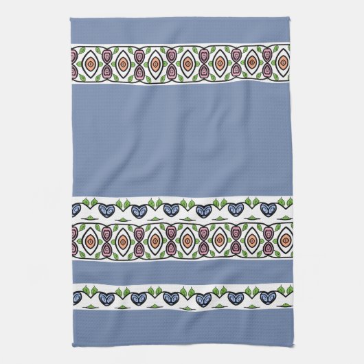 薄モダン色 キッチンタオル (縦)