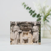 薄像の古代のレリーフ、 浮き彫り ポストカード (スタンド正面)