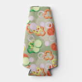 薄切りの野菜の食感 ボトルクーラー (正面)