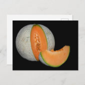 薄切りカンタループメロン ポストカード (正面/裏面)
