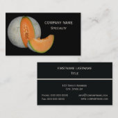 薄切りカンタロープ 名刺 (正面/裏面)