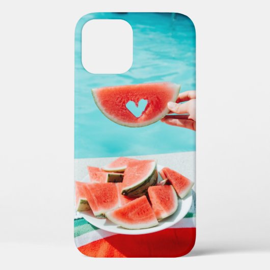 薄切りスイカ白紙 Case-Mate iPhoneケース (裏面)