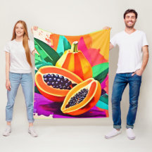 薄切りパパイヤポップ・アートのアート