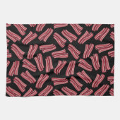 薄切りベーコンパターン キッチンタオル (横)