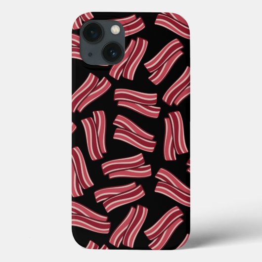 薄切りベーコンパターン Case-Mate iPhoneケース (裏面)
