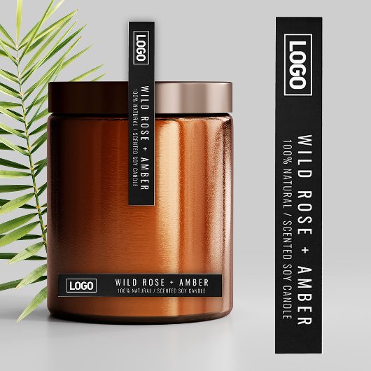 薄型キャンドルロゴラベル改ざん防止シール ラップアラウンドラベル