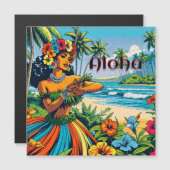 薄型磁気カード マグネット招待状 (正面/裏面)