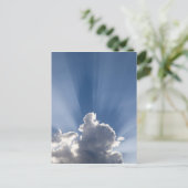 薄明か神の光線の過去雲。 ポストカード (スタンド正面)