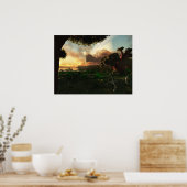 薄明るい空 ポスター (キッチン)