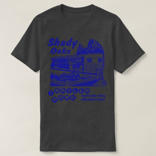薄暗いオーク材 Tシャツ (デザイン正面)