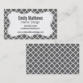 薄暗いグレークローバー 名刺 (正面/裏面)