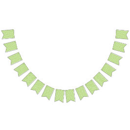 薄暗いシャムロックの日 バンティングフラッグ