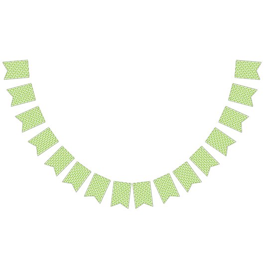 薄暗いシャムロックの日 バンティングフラッグ (全)