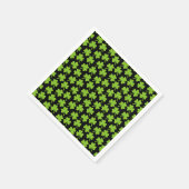 薄暗いシャムロックズナイト スタンダードカクテルナプキン (角)