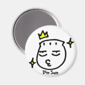 薄暗いダンプリング磁石 マグネット (正面/裏面)