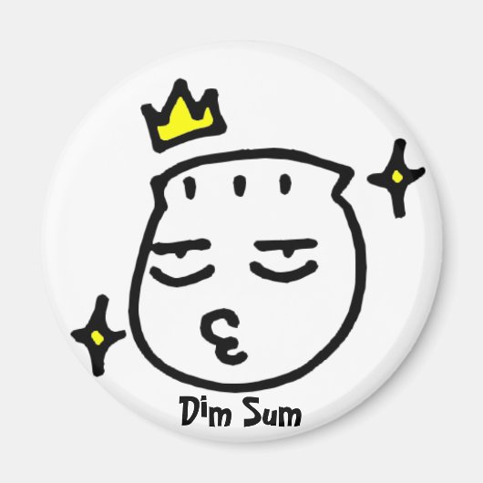 薄暗いダンプリング磁石 マグネット (正面)