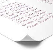 薄暗いピンクの牡丹があなたの席を見結婚つける ポスター (角)