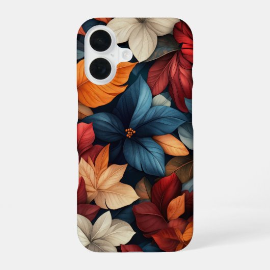薄暗いランタン iPhone 16ケース (裏面)