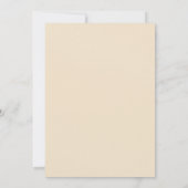 薄暗い中国の誕生日招待状 招待状 (裏面)