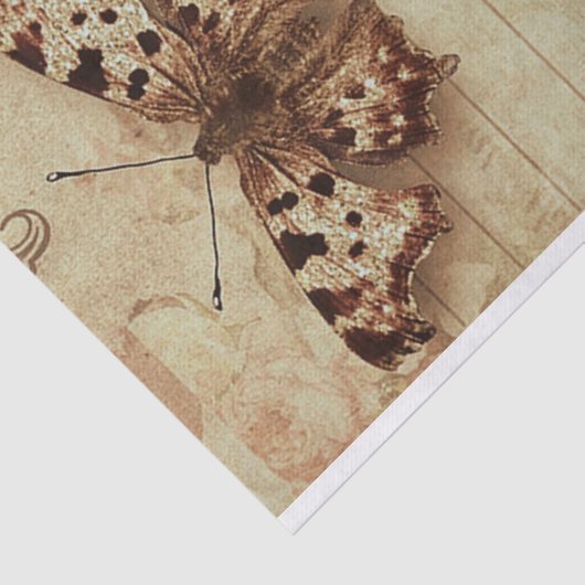 薄暗い動揺してセピア蝶のメモ帳の番号 薄葉紙 (詳細)