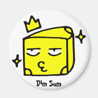 薄暗い合計チーズ マグネット