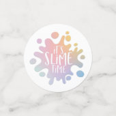 薄暗い時間の虹の誕生日パーティーだ コンフェッティ (スモール正面)