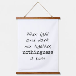 薄暗い木材のトップウォールタペストリー 吊り下げ型タペストリー