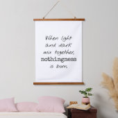 薄暗い木材のトップウォールタペストリー 吊り下げ型タペストリー (寝室)