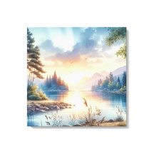 薄暗い色が静水に反射