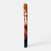薄暗い花びら iPhone 16ケース (左側面)