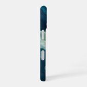 薄暗い花びら iPhone 16ケース (右側面)