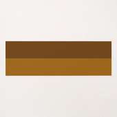 薄暗い茶色のパーツ半面デザイン ヨガマット (裏面(横))