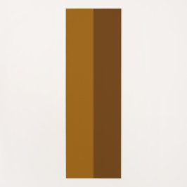 薄暗い茶色のパーツ半面デザイン ヨガマット