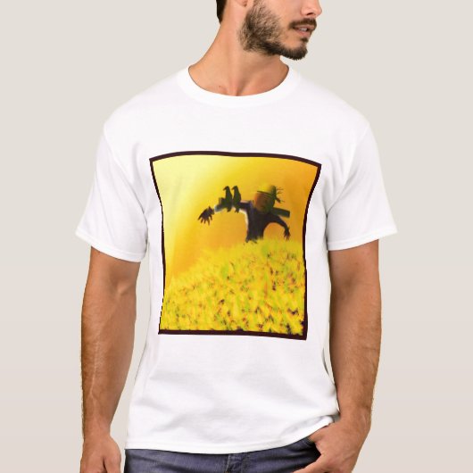 薄暗がりのかかし Tシャツ (正面)