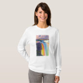 薄暗がりのアメリカおよび蹄鉄の滝 Tシャツ (正面フル)