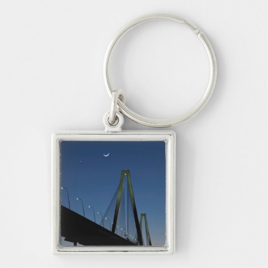 薄暗がりのアーサーRavenel Jr.橋 キーホルダー (正面)