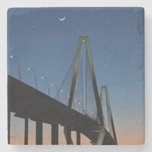 薄暗がりのアーサーRavenel Jr.橋 ストーンコースター