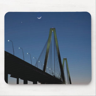 薄暗がりのアーサーRavenel Jr.橋 マウスパッド