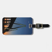 薄暗がりのアーサーRavenel Jr.橋 ラゲッジタグ (正面横)