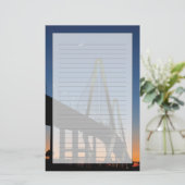 薄暗がりのアーサーRavenel Jr.橋 便箋 (スタンド正面)