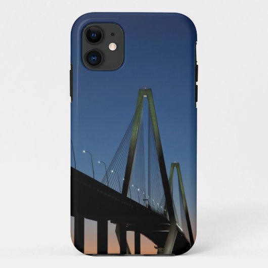 薄暗がりのアーサーRavenel Jr.橋 Case-Mate iPhoneケース (裏面)