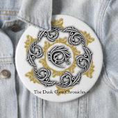 薄暗がりのゲートはボタンを記録します 缶バッジ (インサイチュ)