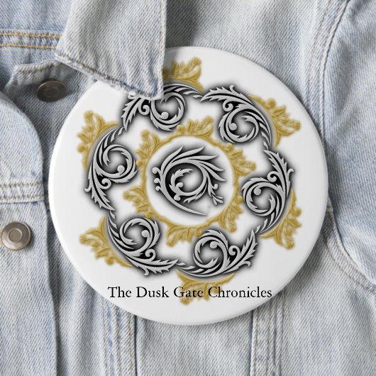 薄暗がりのゲートはボタンを記録します 缶バッジ (インサイチュ)