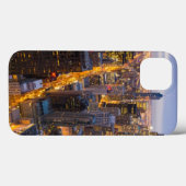 薄暗がりのシカゴの都心のスカイライン Case-Mate iPhoneケース (裏面 (横))