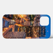 薄暗がりのボストンのスカイライン Case-Mate iPhoneケース (裏面 (横))