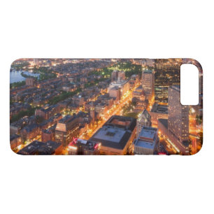 薄暗がりのボストンのスカイライン iPhone 8 PLUS/7 PLUSケース