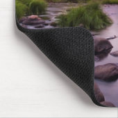 薄暗がりのヨセミテ国立公園 マウスパッド (コーナー)