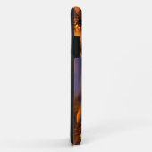 薄暗がりの米国、フロリダ、マイアミのスカイライン Case-Mate iPhoneケース (裏面/右)